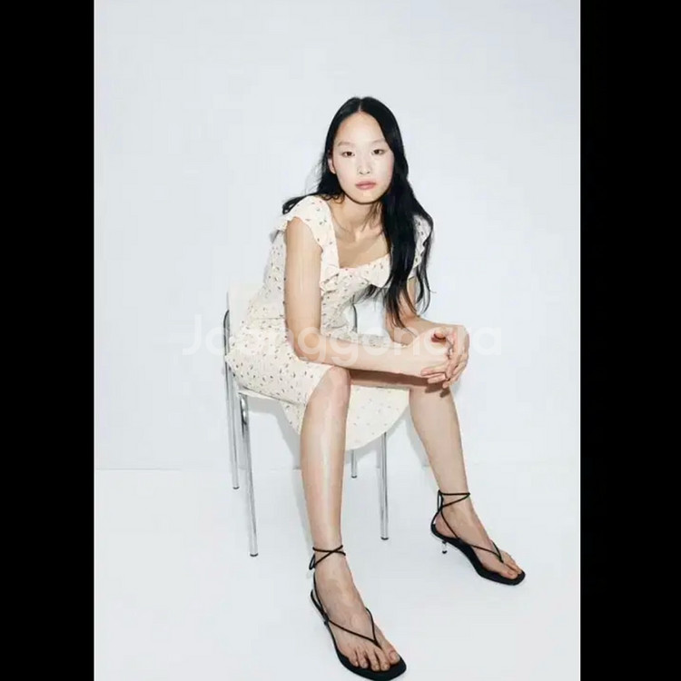 h&m 에이치앤엠 니렝스 스커트--5