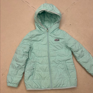 휠라 FILA 민트 구스다운 패딩 점퍼 130