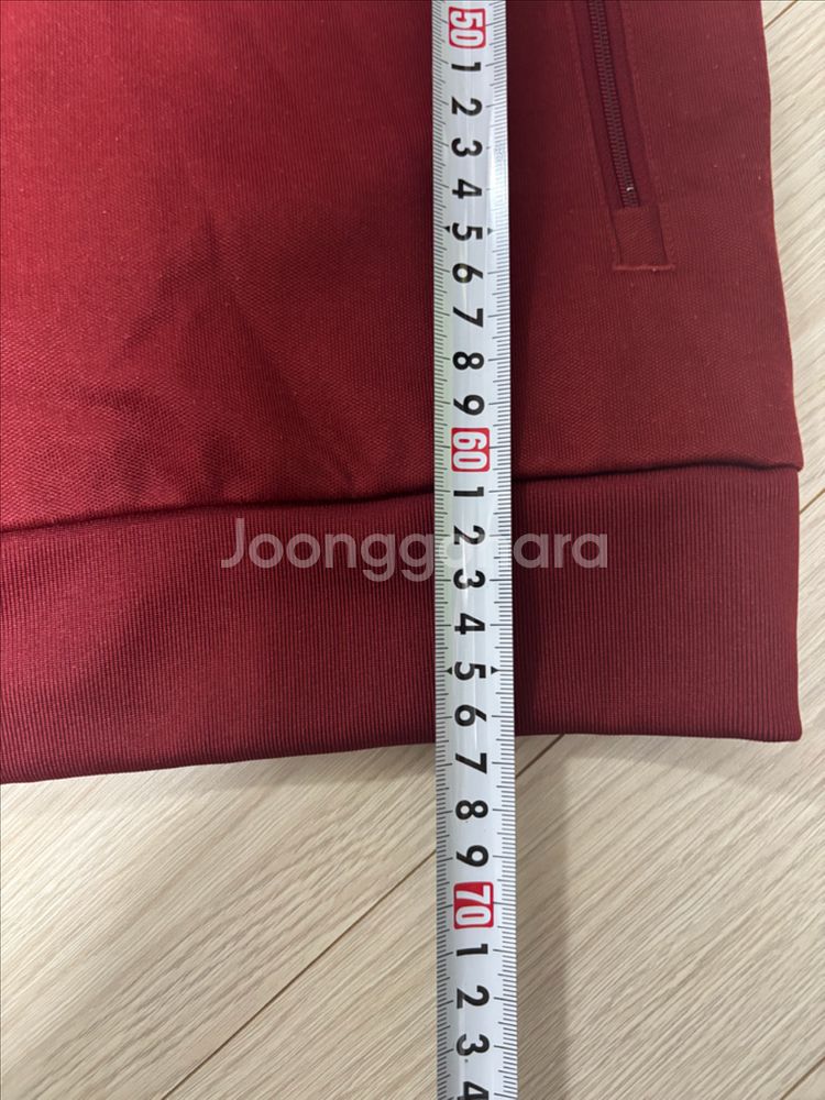 (상/하의)아디다스 베켄바우어 버건디 져지 트랙탑 세트--3