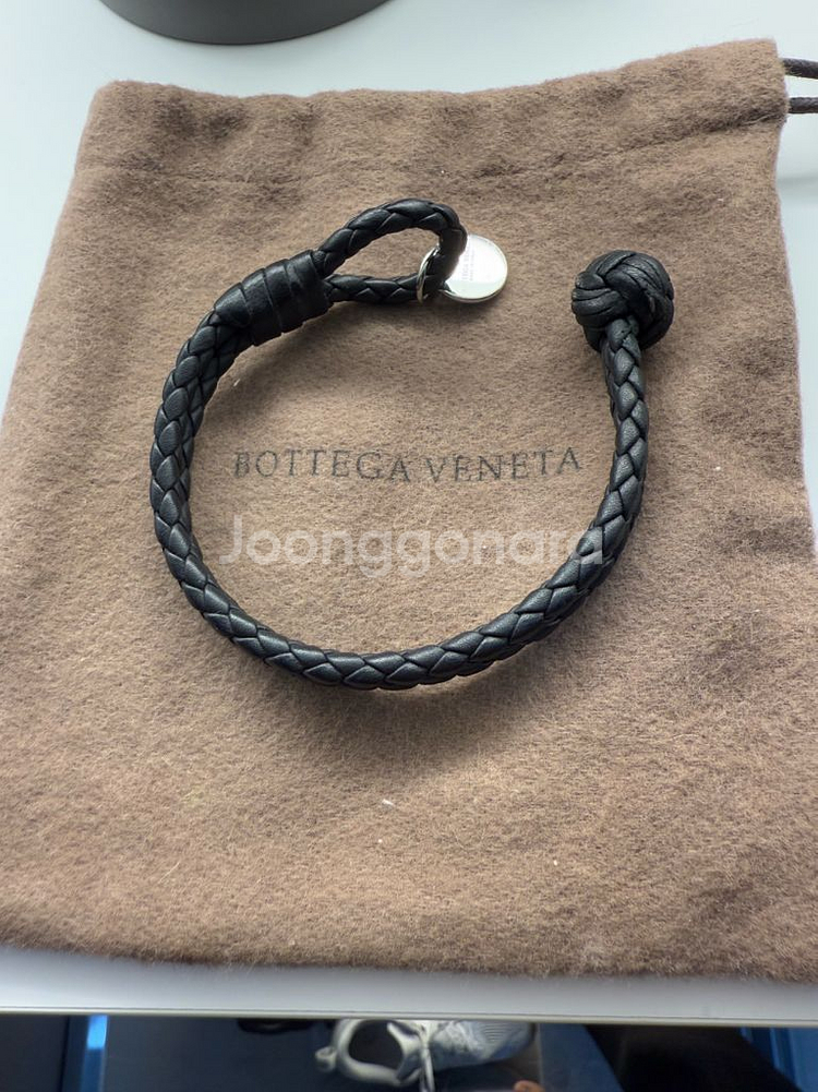보테가 베네타 나파 브레이슬릿 블랙s--0