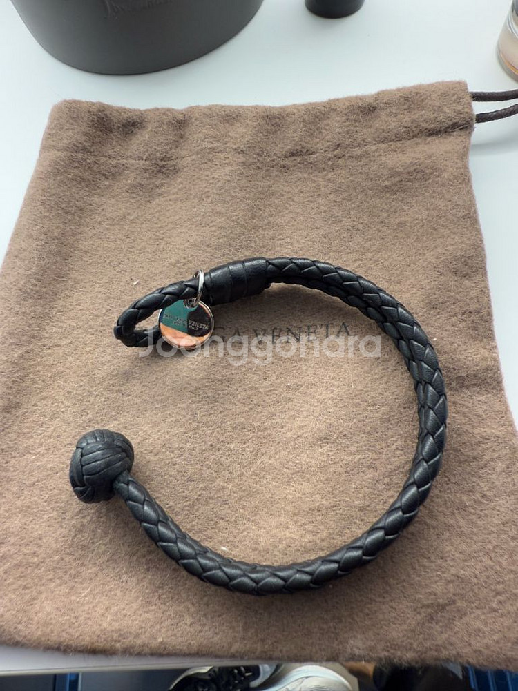 보테가 베네타 나파 브레이슬릿 블랙s--1