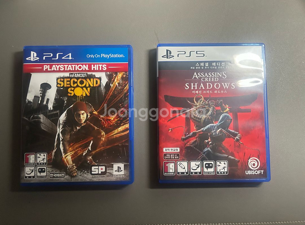 ps5 어쌔신 크리드 섀도우스 코드O +ps4 세컨드--0