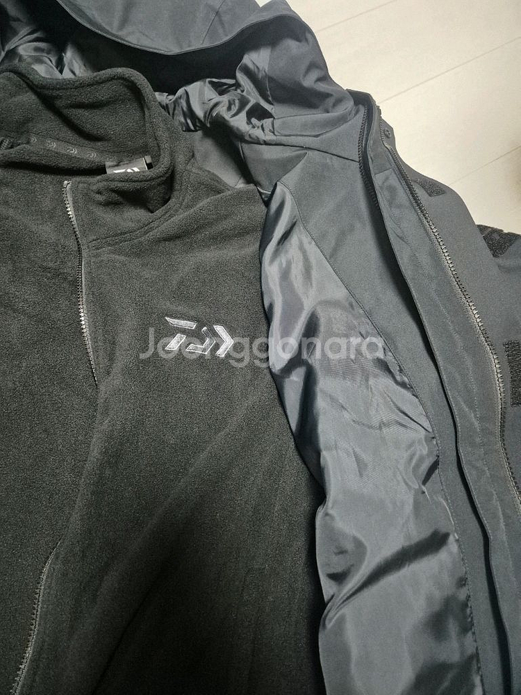 새상품 다이와 2 in1 방수방풍 자켓 +후리스 L--2