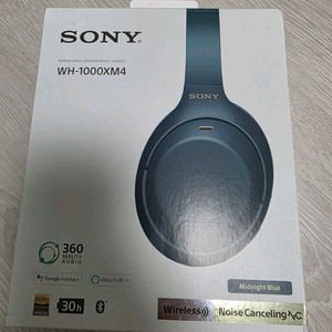 소니 WH- 1000XM4 미드나잇 블루