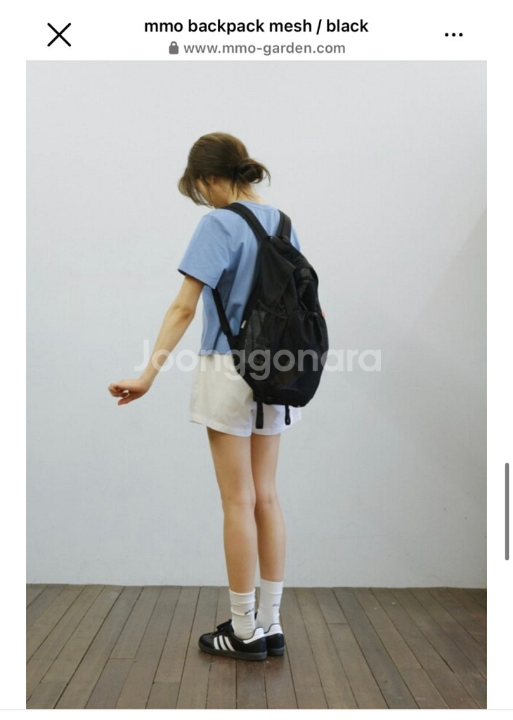 에메모가든 메쉬 백팩--1