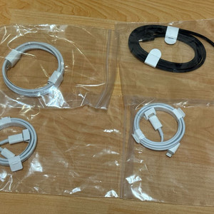 [새상품] 애플 정품 케이블 (c타입+8핀)