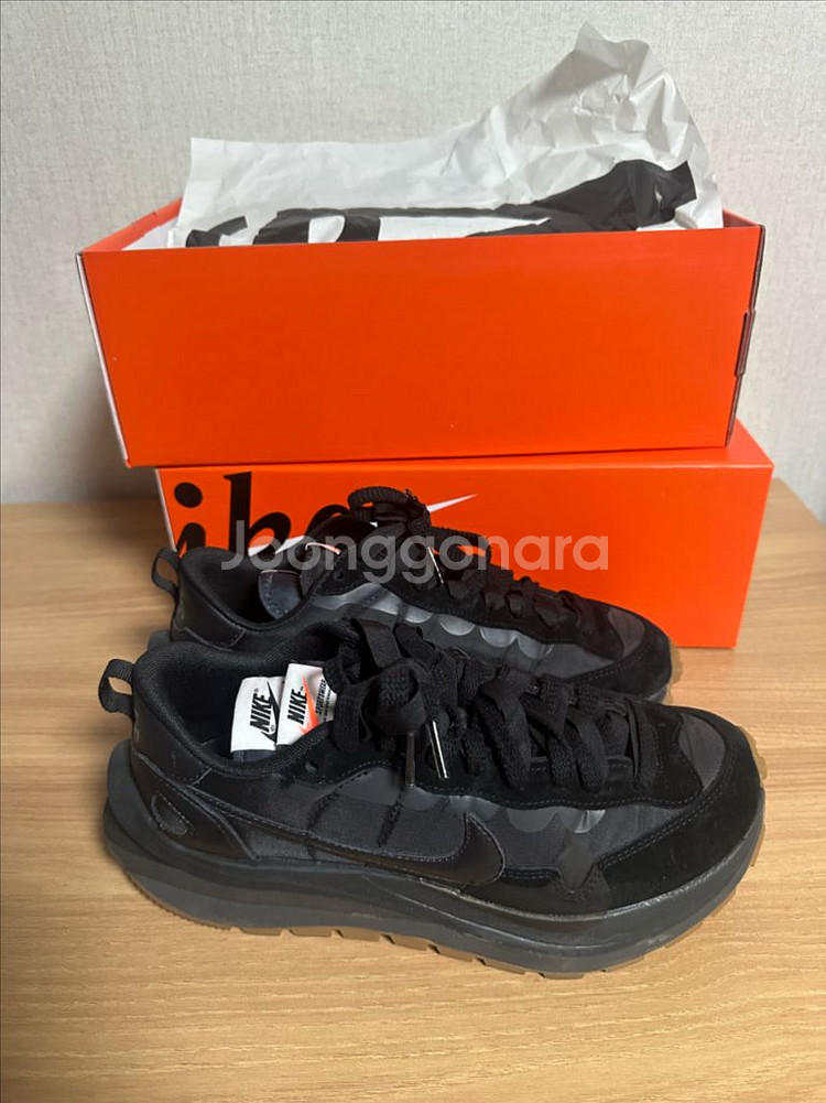 나이키 사카이 블랙검255--0