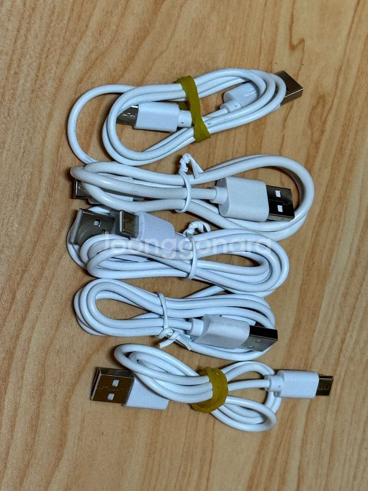 USB A to C 케이블 5개--0