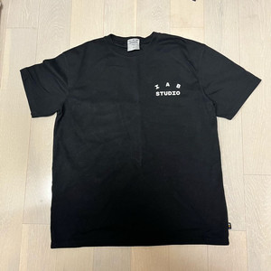 아이앱 10주년 티셔츠 검정 XL 팝지다