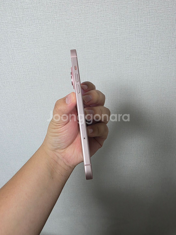 아이폰15플러스 핑크 128기가 SS급 팝니다.--3