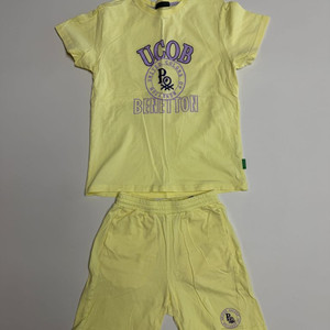 베네통 여아 반팔 상하복 세트(130)