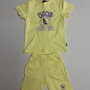 베네통 여아 반팔 상하복 세트(130)