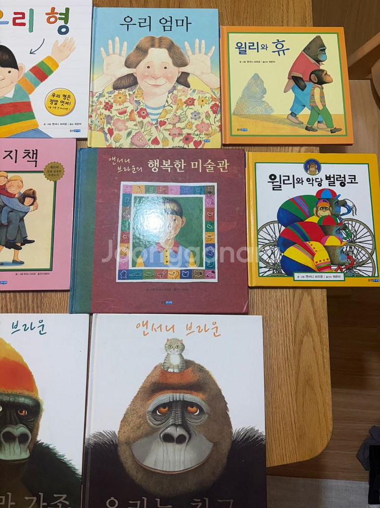 앤서니 브라운 책 11권 일괄--1