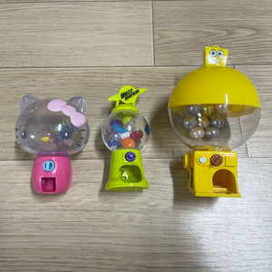 키티, 스폰지밥, 토이스토리 알린 캡슐토이 가챠 일괄