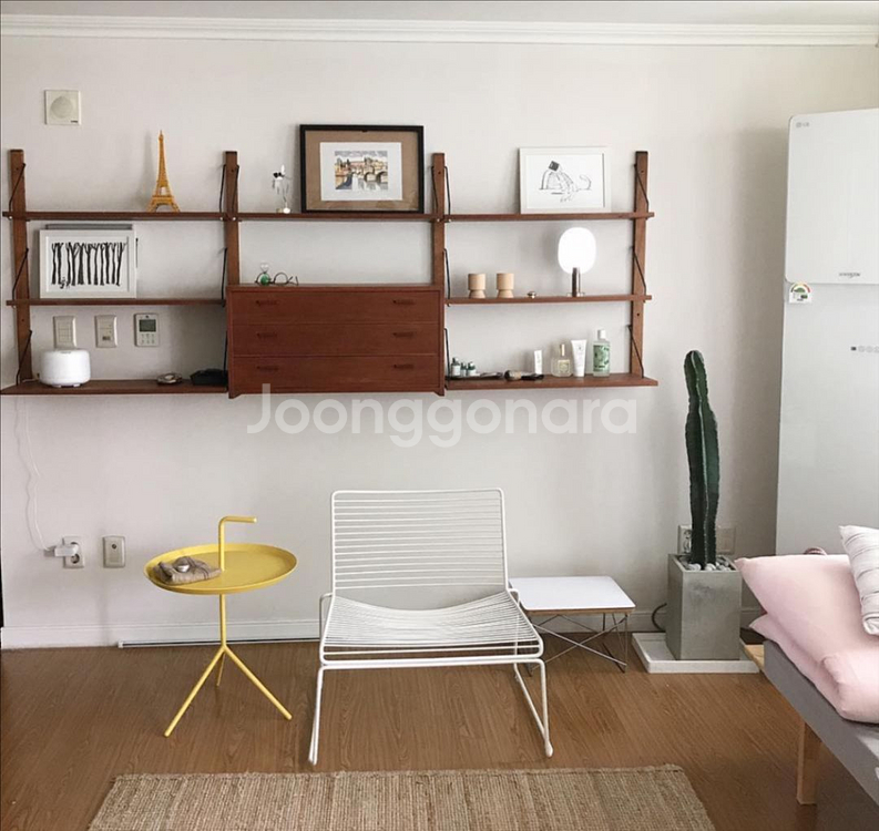 빈티지 월유닛 시스템 벽선반--0