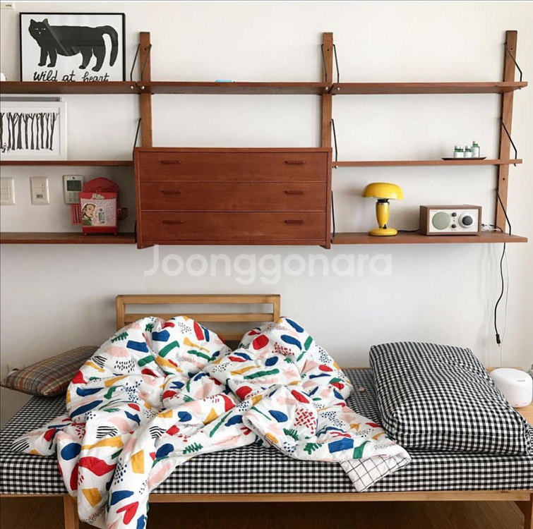 빈티지 월유닛 시스템 벽선반--9