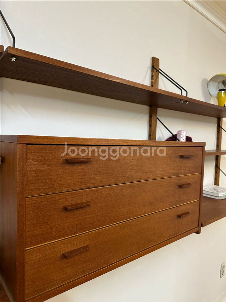 빈티지 월유닛 시스템 벽선반--3