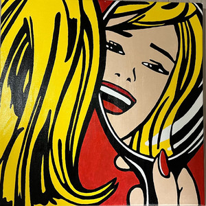 명화그리기 완성품 그림 2개일괄 (40*40cm)