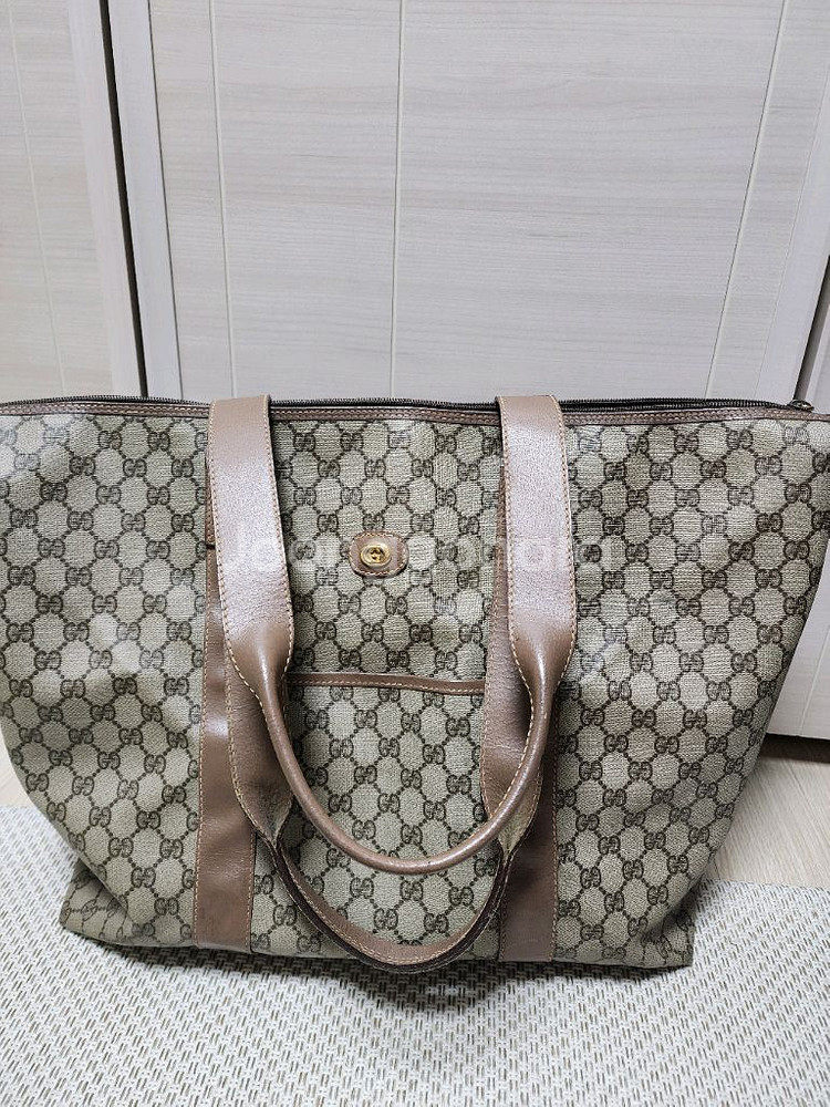 (정품) 구찌 쇼퍼백 숄더백 빅사이즈가방 여행가방--0