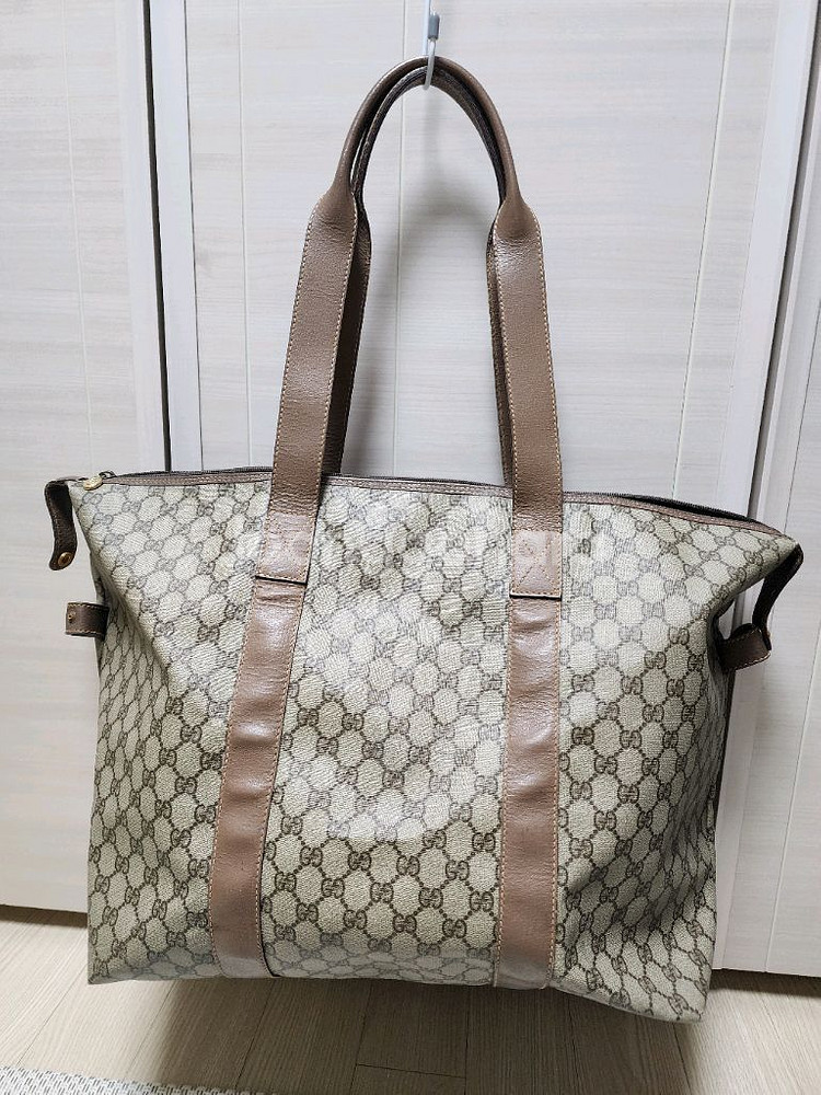 (정품) 구찌 쇼퍼백 숄더백 빅사이즈가방 여행가방--1