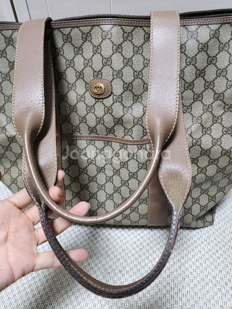 (정품) 구찌 쇼퍼백 숄더백 빅사이즈가방 여행가방--3