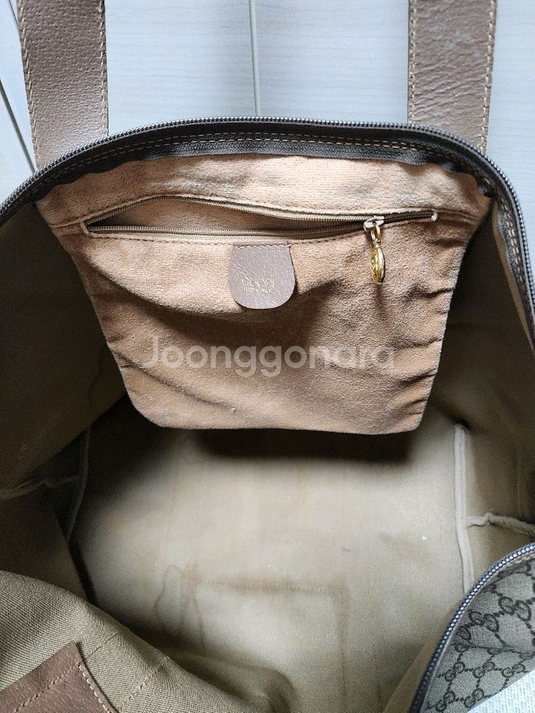 (정품) 구찌 쇼퍼백 숄더백 빅사이즈가방 여행가방--8