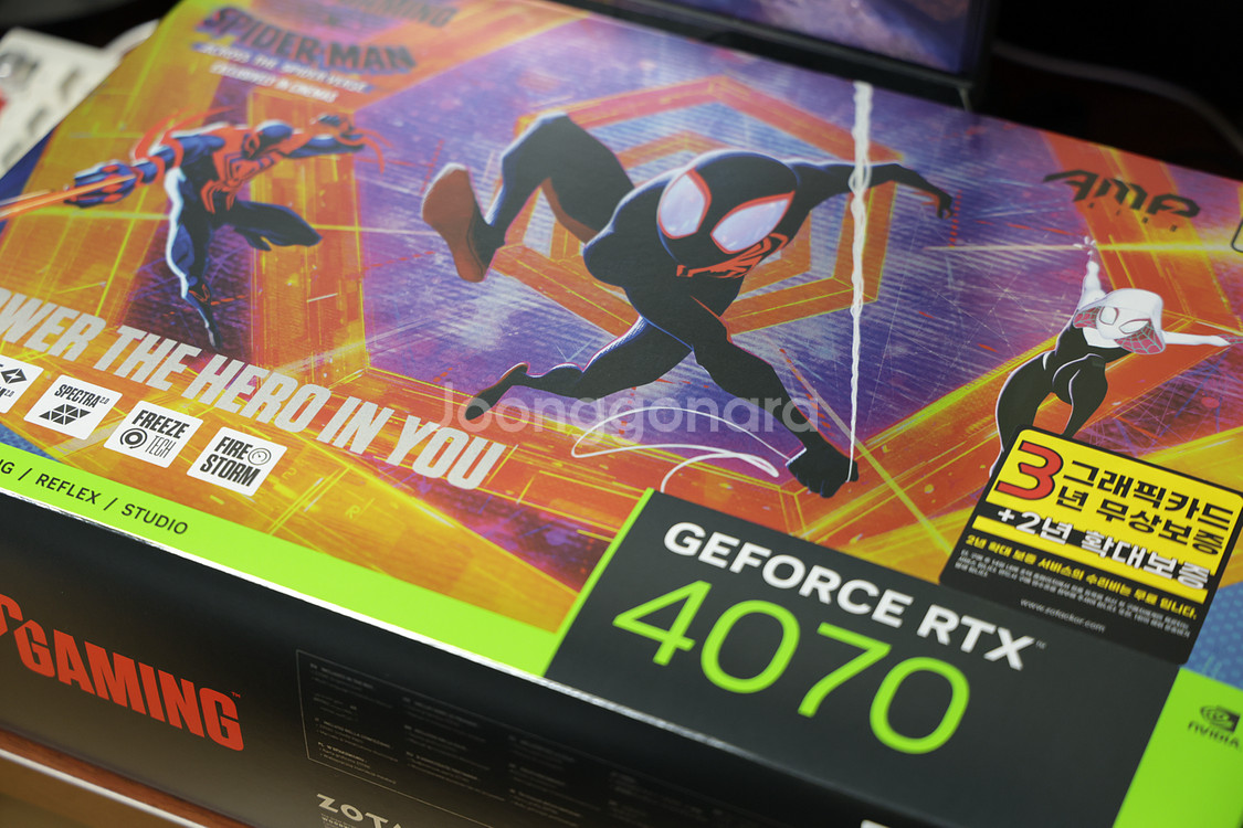 조텍 Zotac RTX 4070 AMP AIRO--8