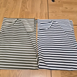 (중고제품) 꺌랑 롤업 박시티(2벌 일괄)