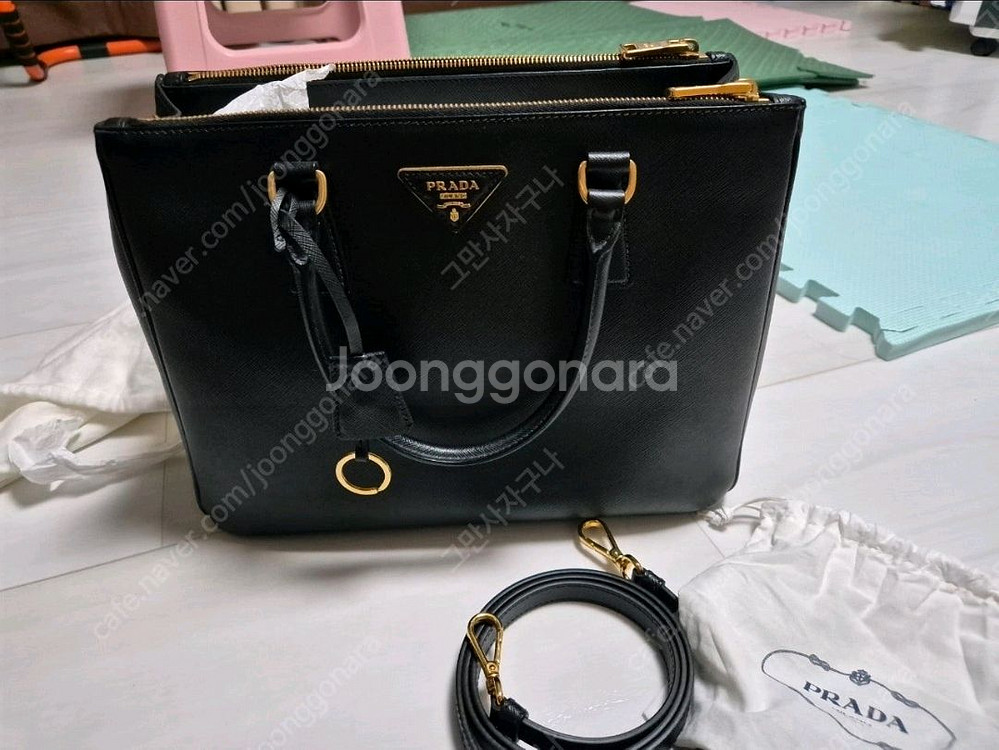 프라다 사피아노 갤러리아백--0