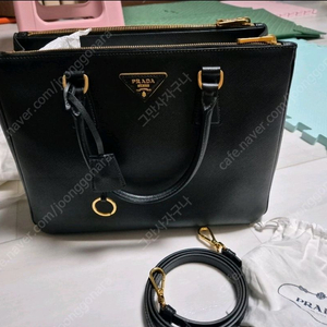 프라다 사피아노 갤러리아백