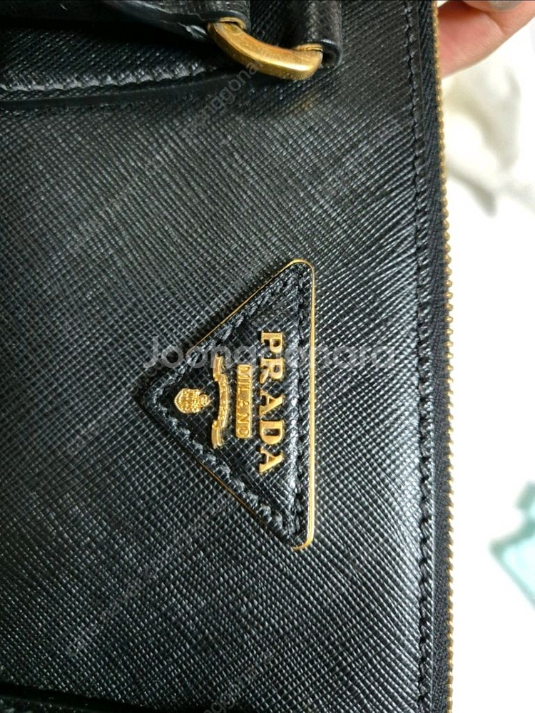 프라다 사피아노 갤러리아백--5