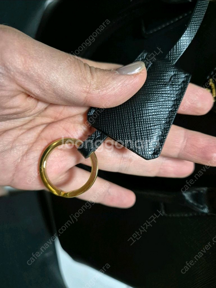 프라다 사피아노 갤러리아백--2