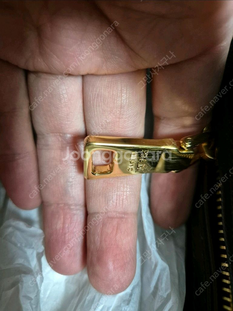 프라다 사피아노 갤러리아백--3