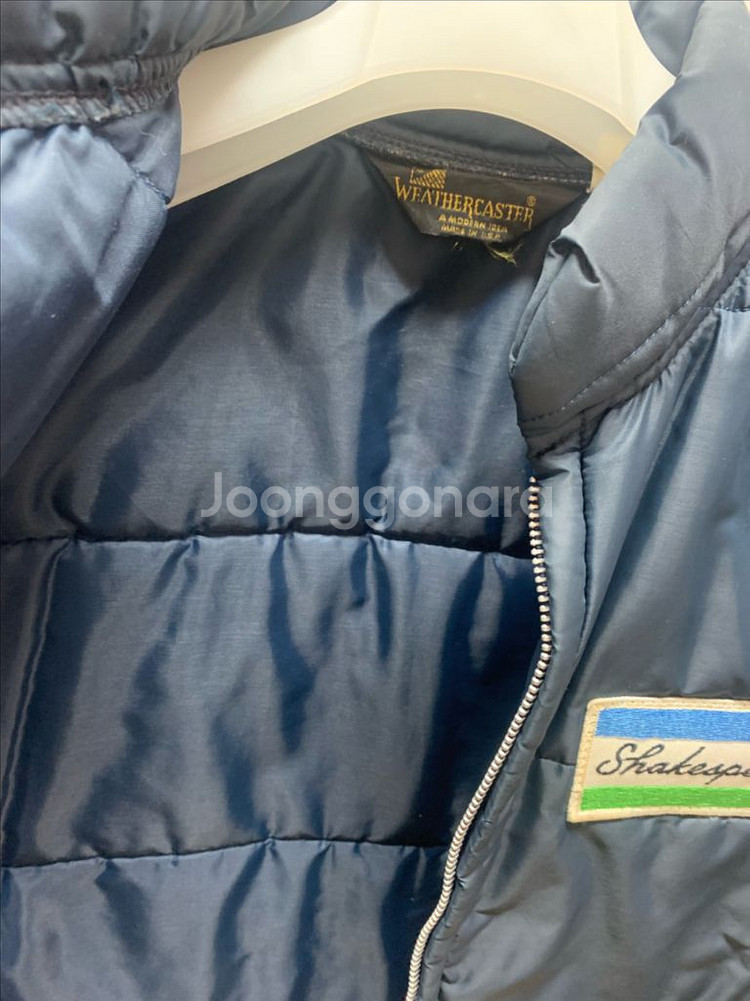 빈티지 패딩 조끼--1