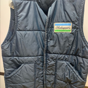 빈티지 패딩 조끼