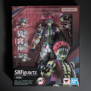 SHF 아카자 귀멸의 칼날 피규어 미개봉 새제품