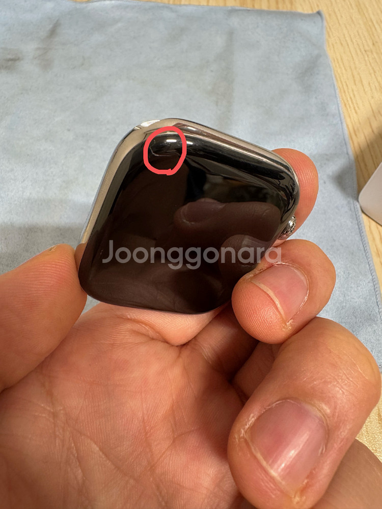애플 워치 10 에르메스 에디션 실버 색상--1