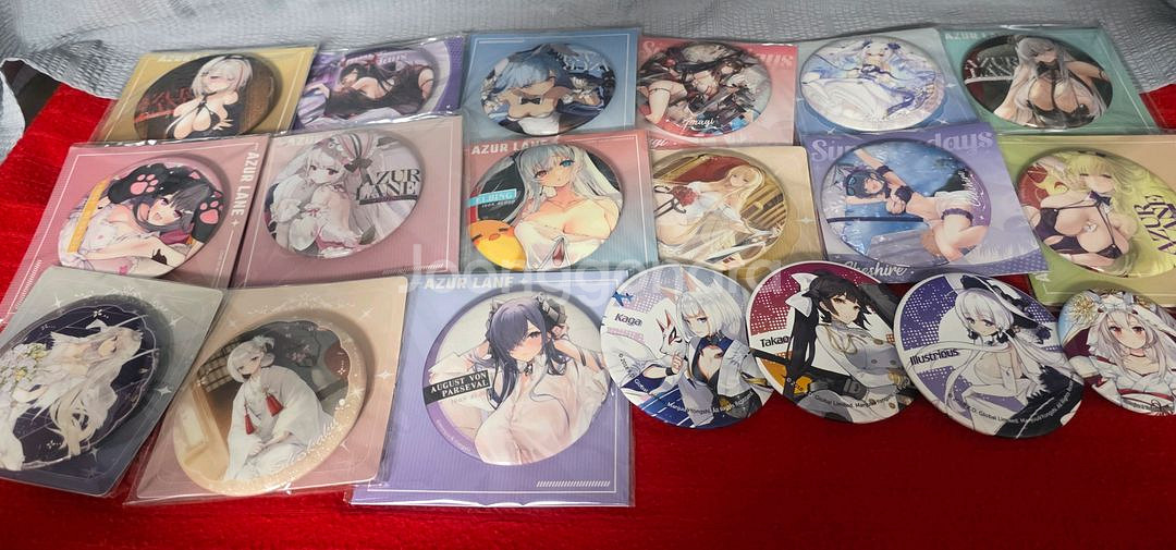 벽람항로 캔뱃지 굿즈 세트--0