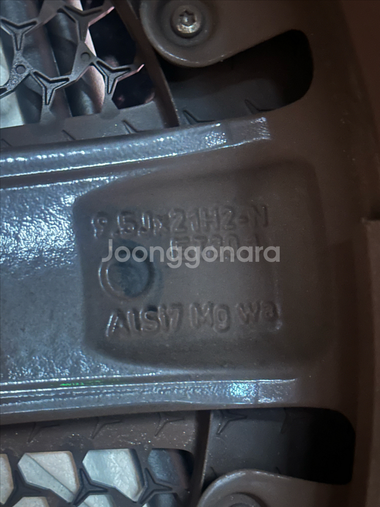 벤츠 순정 휠 21인치 (EQS SUV 21인치 휠)--5