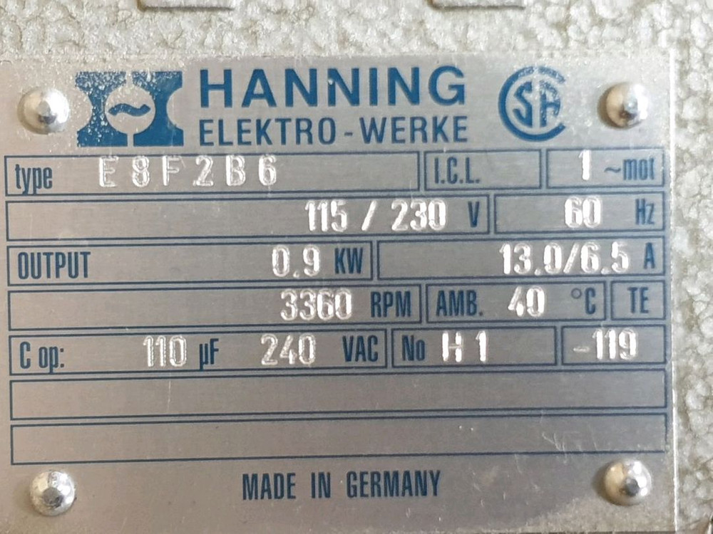 BUSCH 보쉬 RC0021 진공펌프 이미지