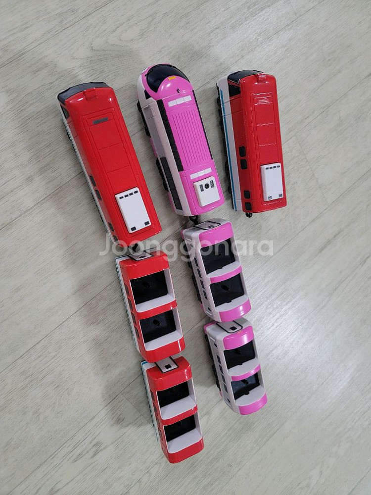 띠띠뽀 전동 기차놀이 세트 일괄(기차5대)--0