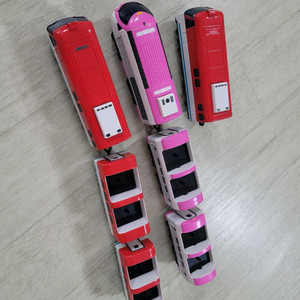 띠띠뽀 전동 기차놀이 세트 일괄(기차5대)