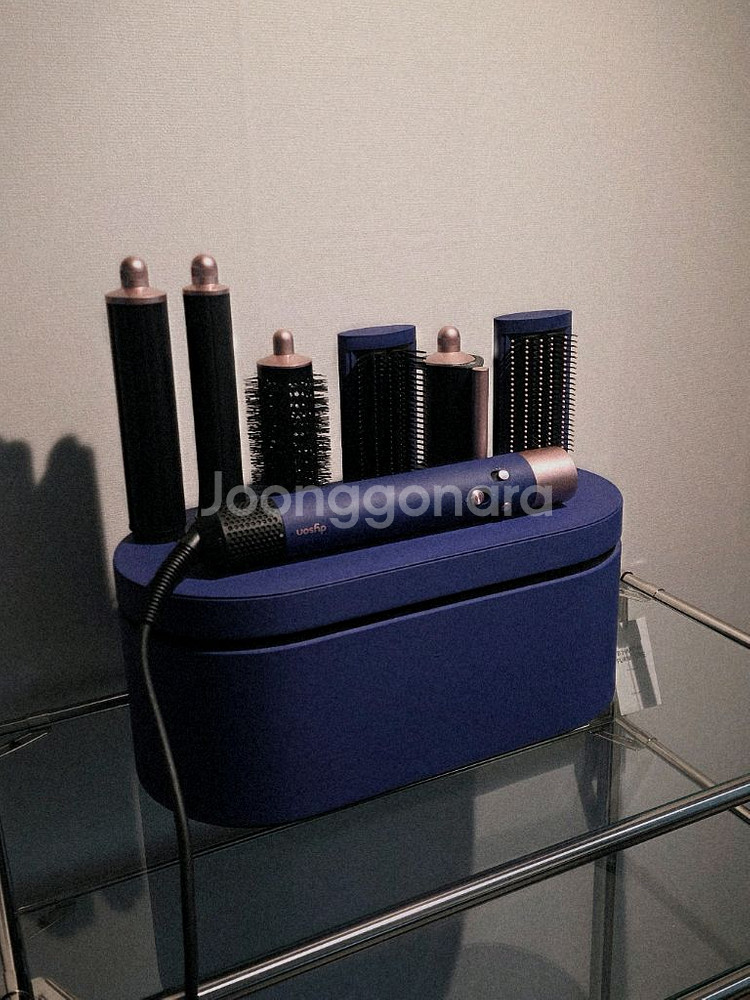 다이슨 에어랩 멀티스타일러 롱 (빈카블루/로제) 상태굿--1