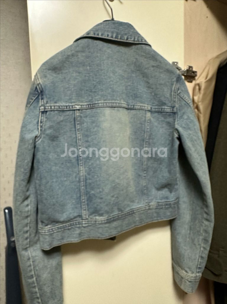 인사일런스 데님자켓 M--1