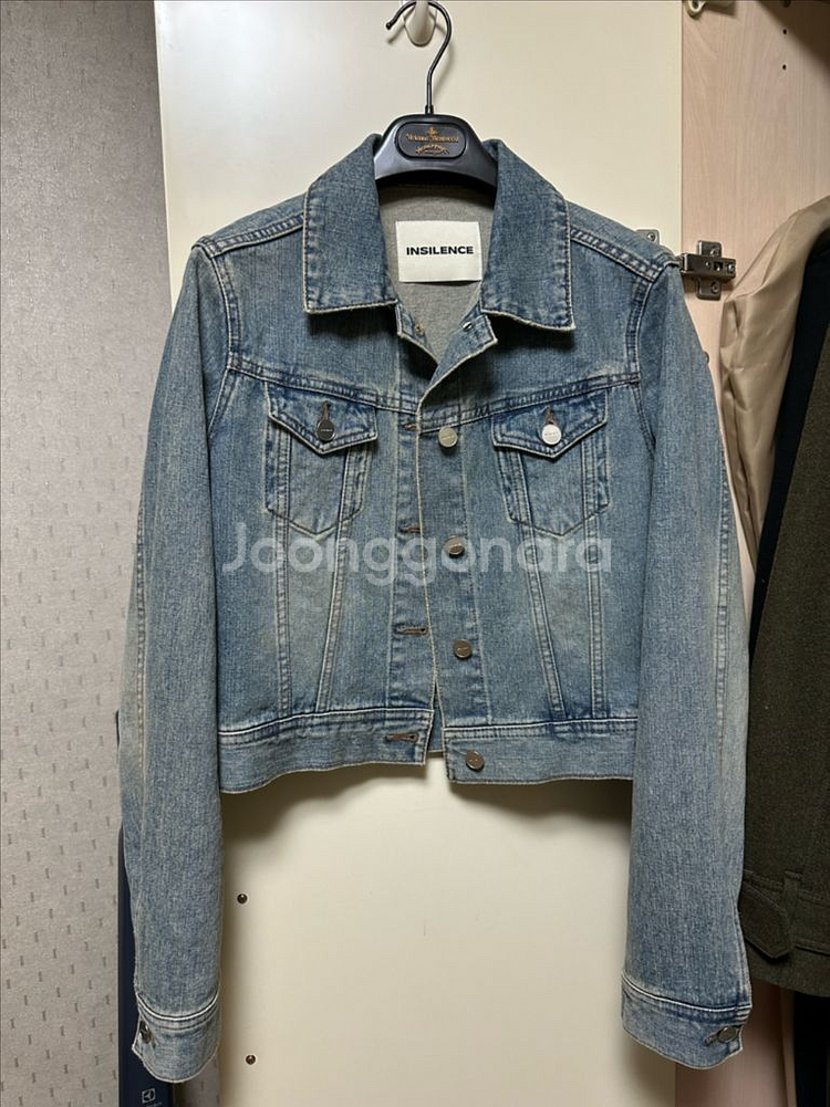 인사일런스 데님자켓 M--0
