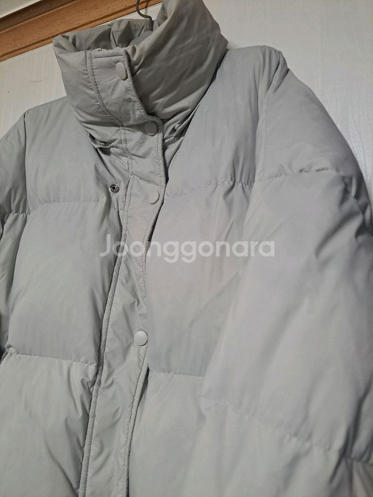 95-105)NII 덕다운/오리털 하프 패딩--4