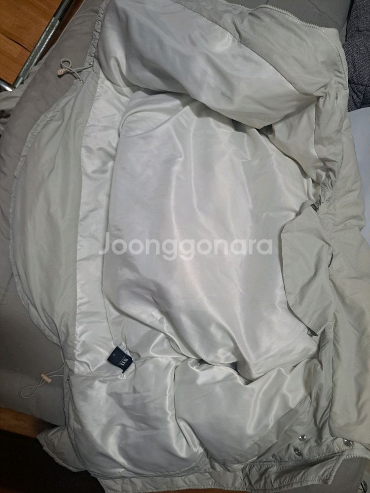 95-105)NII 덕다운/오리털 하프 패딩--8