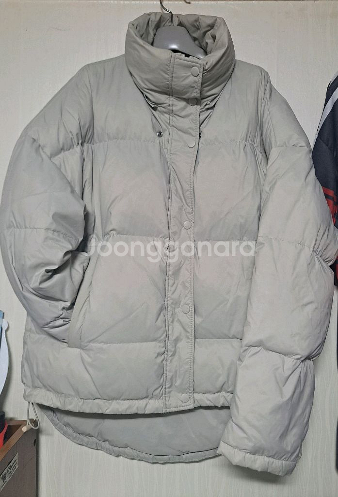 95-105)NII 덕다운/오리털 하프 패딩--2