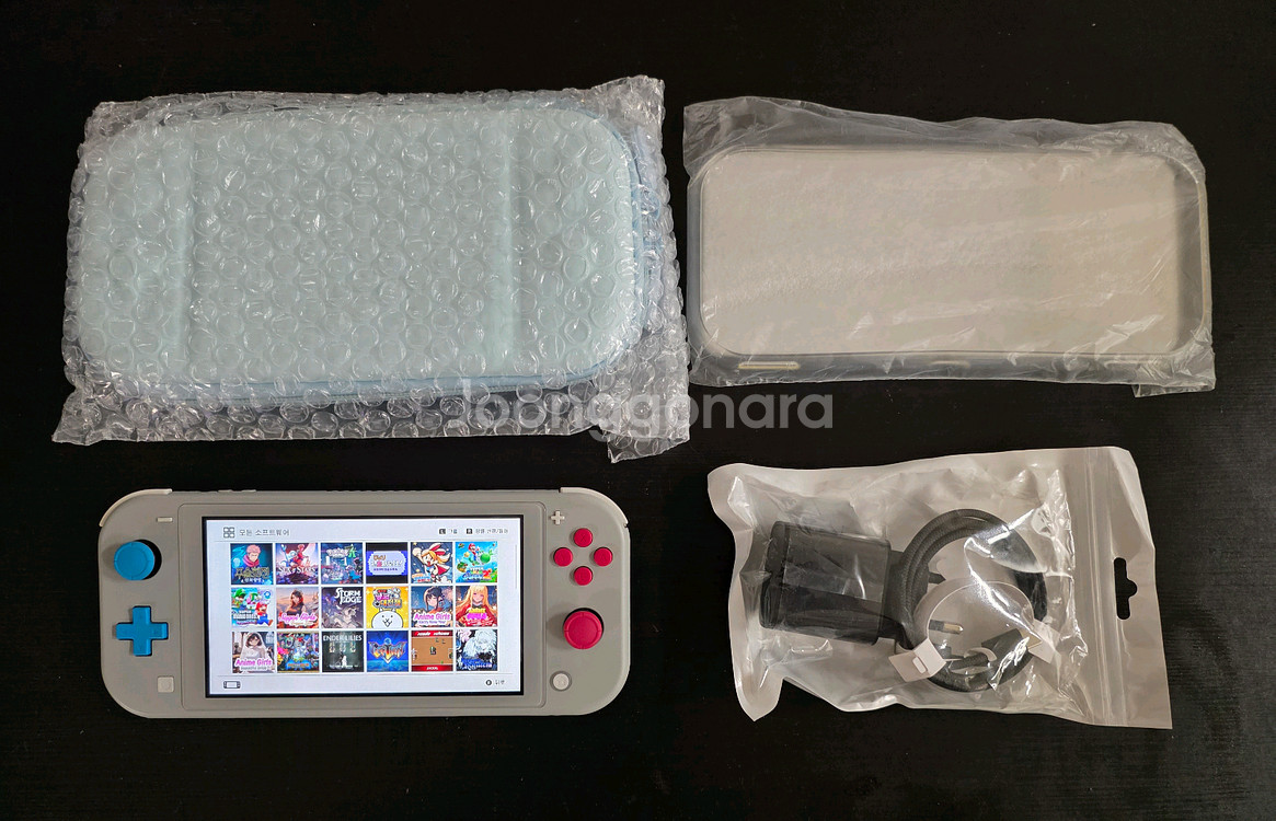 닌텐도 스위치 라이트 커스텀 200g 팝니다--0