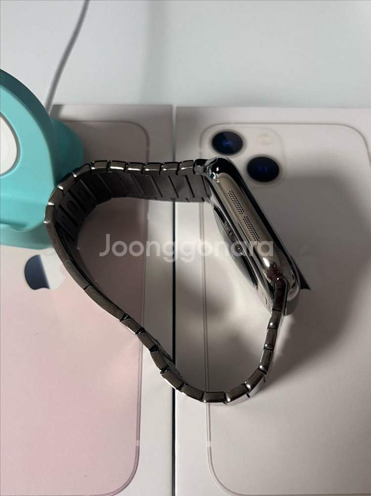 애플워치 Series 10 셀룰러 티타늄 46mm 링크--3